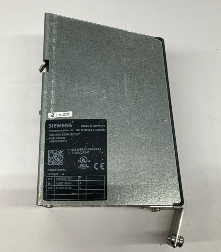 Siemens 6SL3055-0AA00-6AA0 Sinamics Drive-Cliq Hub Module - 0