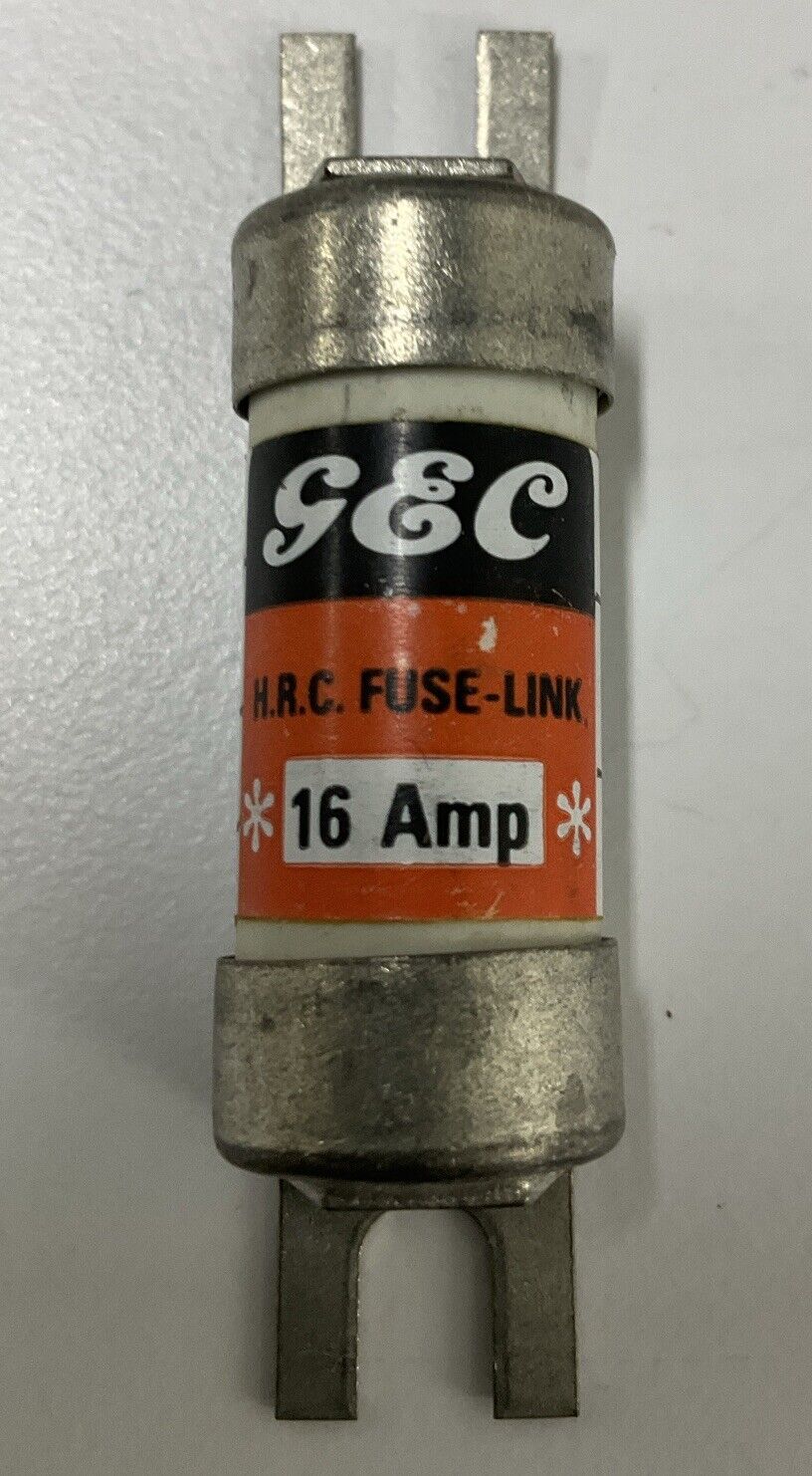 GEC NIT-16 Lot of 4 16 Amp Fuses HRC Fuses(CL276)