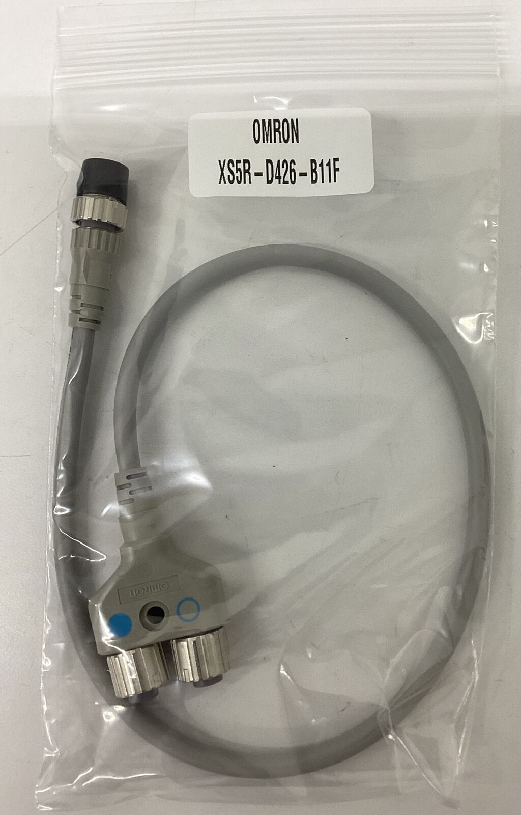 OMRON XS5R-D426-B11F M12 Smart Click ''Y'' Cable 2F x 1 Male 0.5M (CBL170)