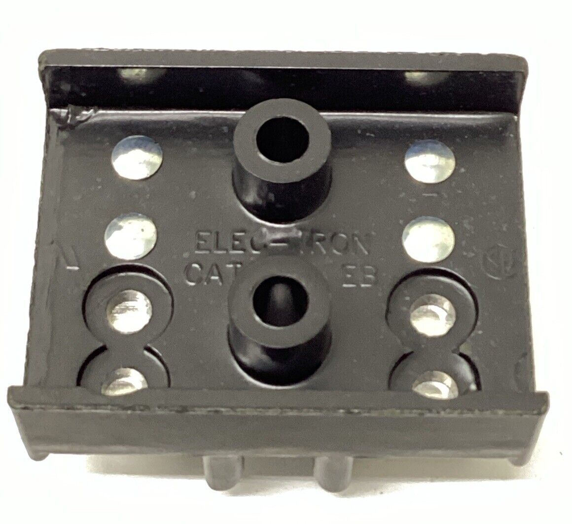 ElecTron EB-422 2-Pole Terminal Block 1/4" X 5/16" w/ Spade Terminals (OV134)