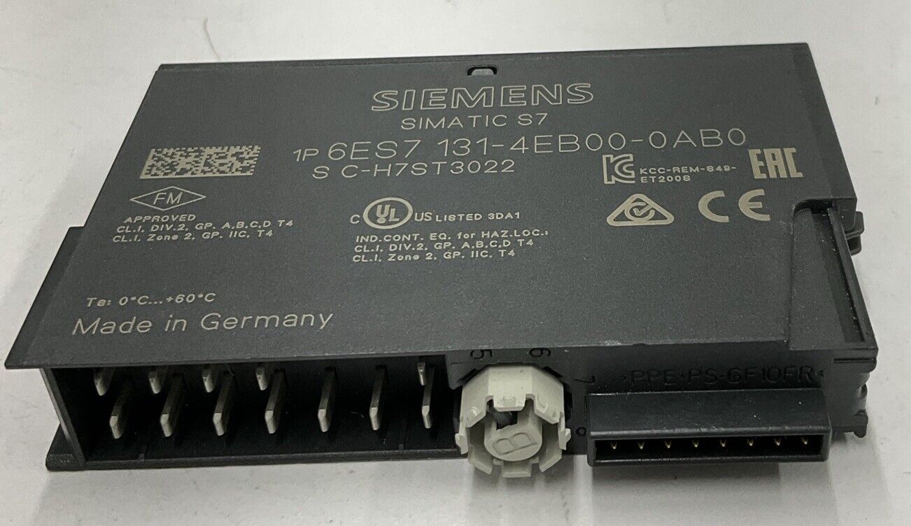 Siemens 6ES7-131-4EB00-0AB0 Digital Input Module (YE242)