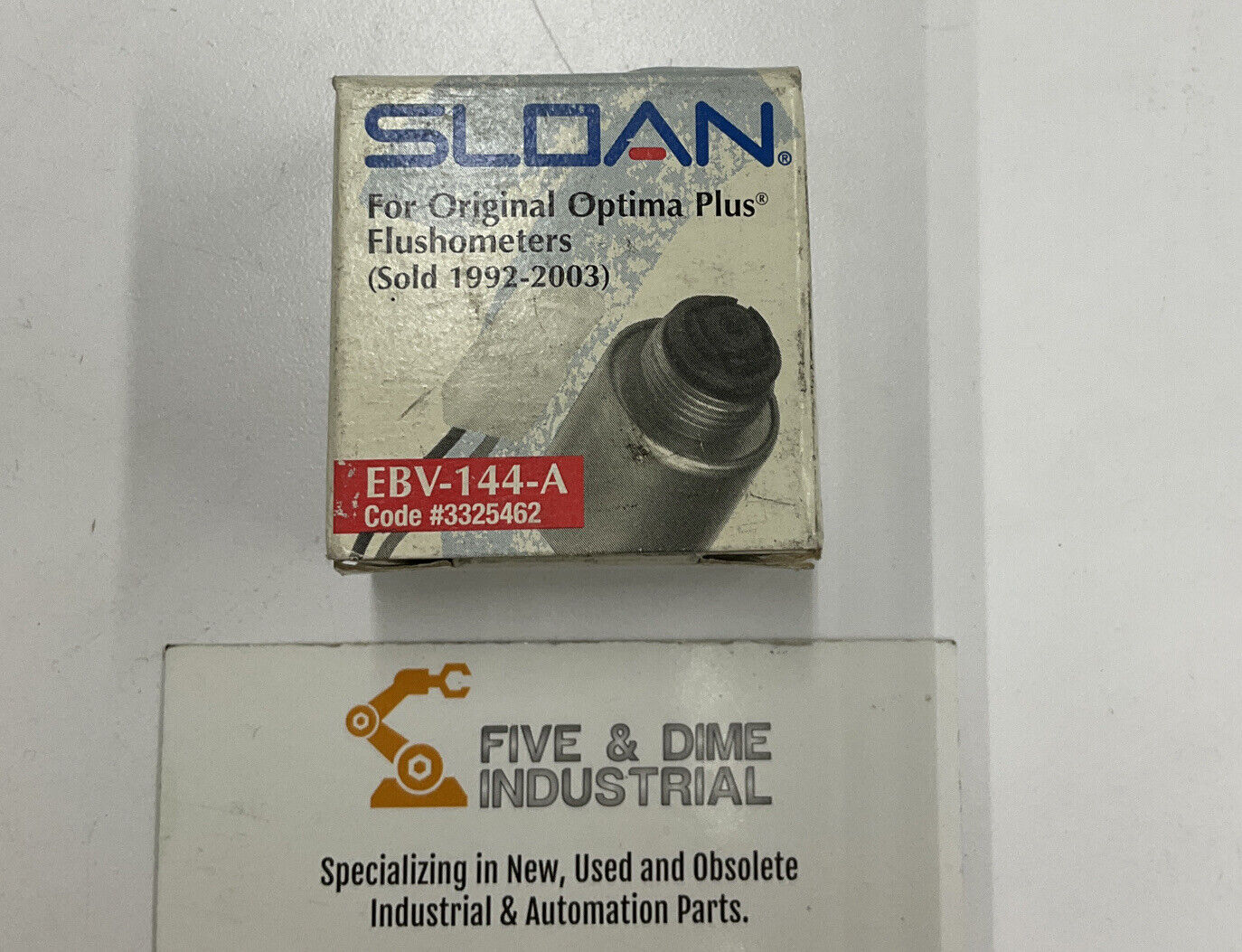 Sloan EBV-144-A Solenoid Operator 3325462 Optima Plus Flushometers (CL121)