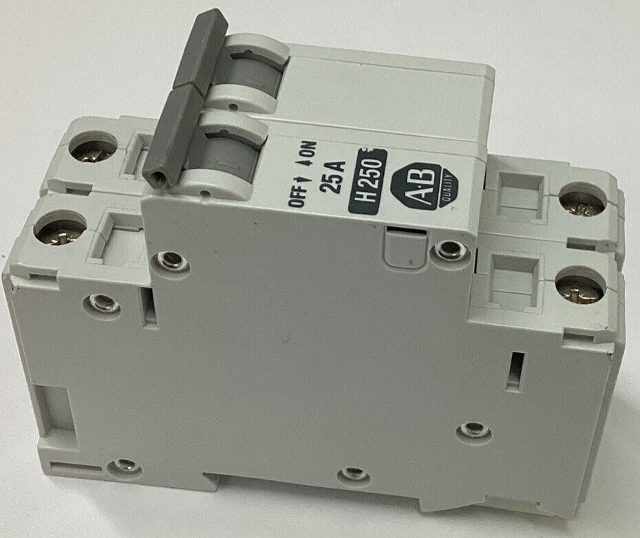 Allen Bradley 1492-CB2H250 New Ser. B DIN Mount Circuit Breaker 25 Amp (BL103)