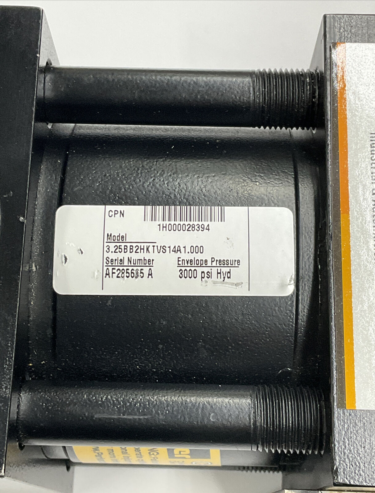 Parker 3.25BB2HKTVS14A1.000 New Series 2H Heavy Duty Hydraulic Cylinder (OV106) - 0