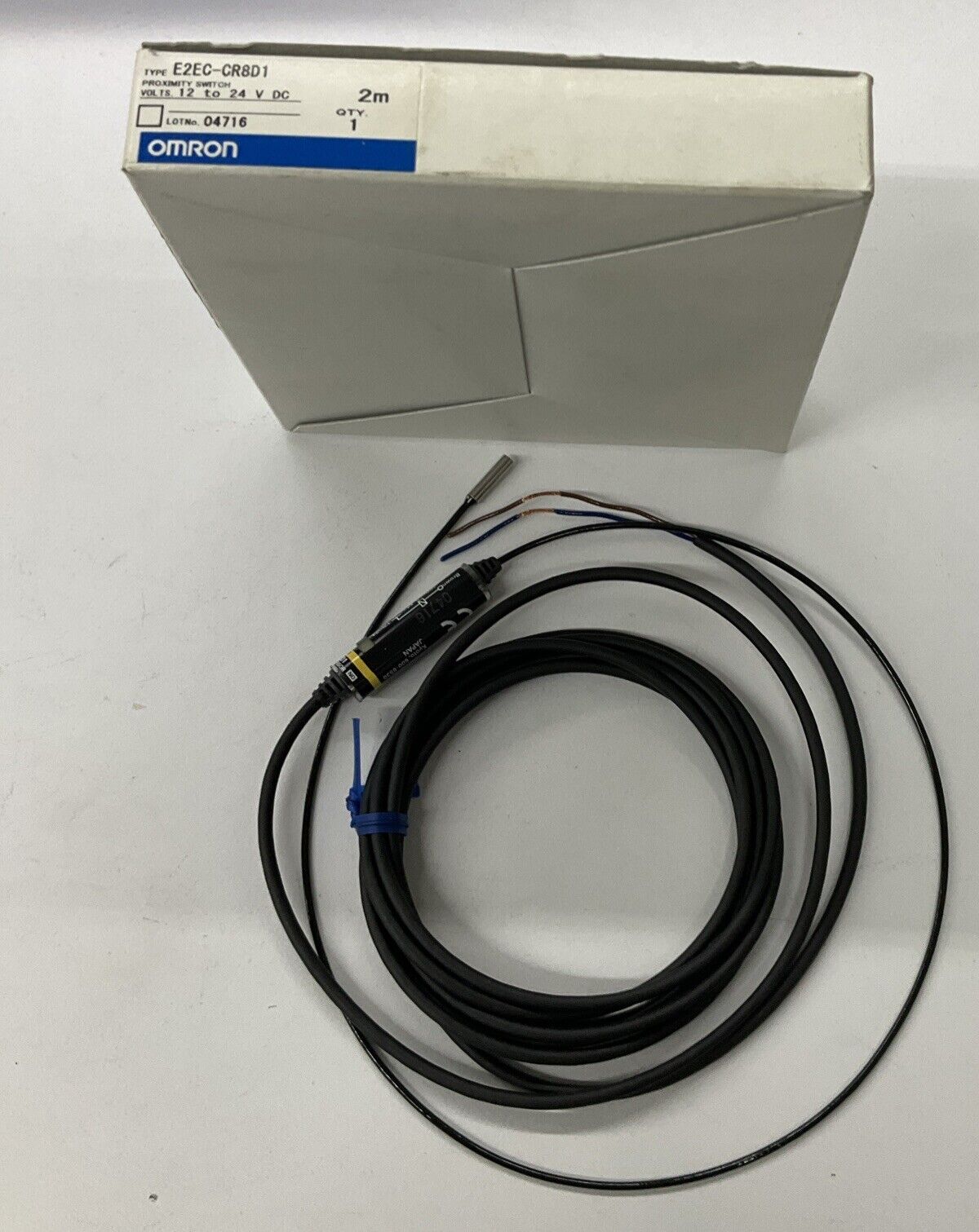 OMRON E2EC-CR8D1-M16J New Inductive Sensor 0.5M  (BL101) - 0