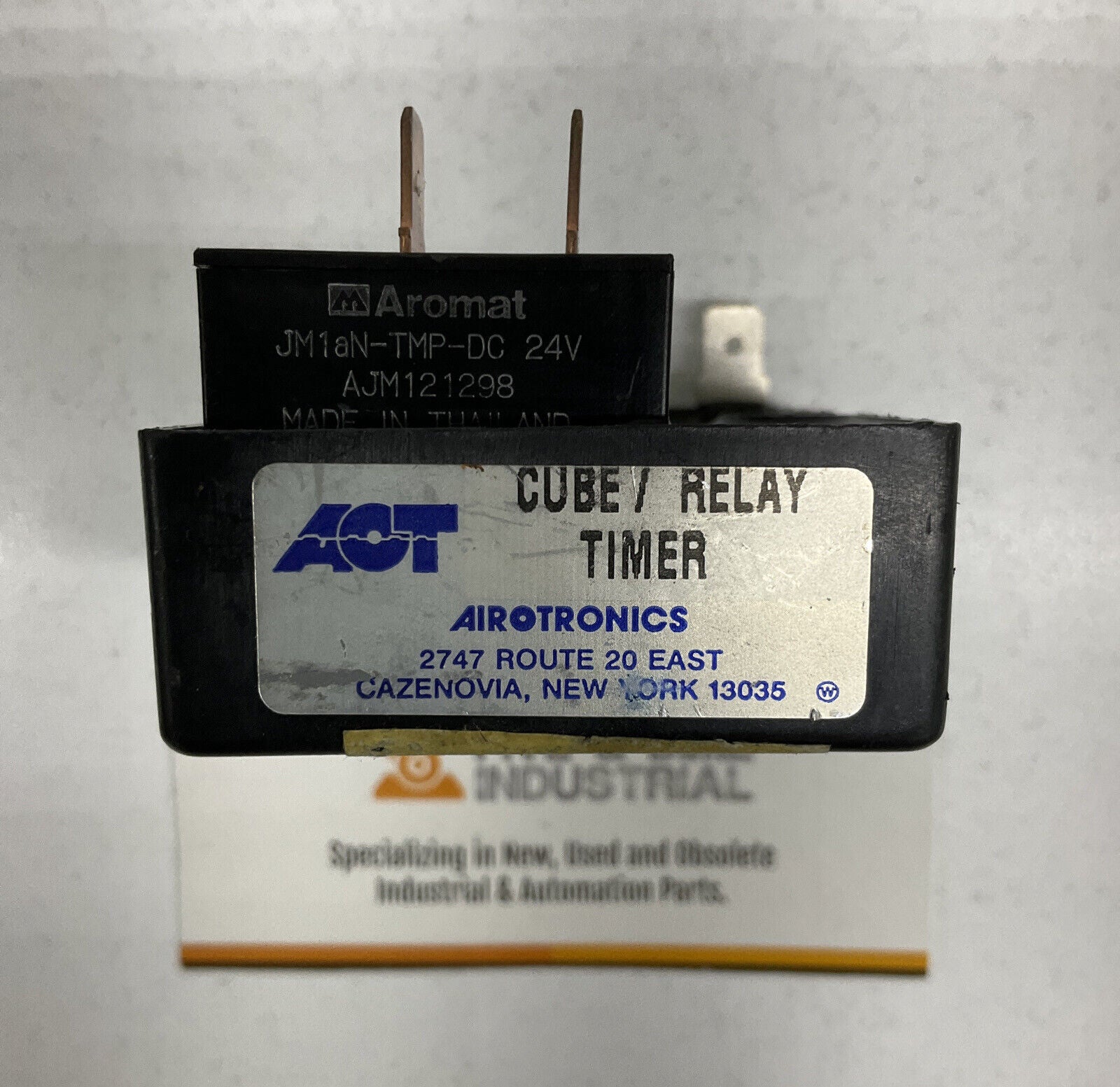 Airotronics JM1AN-TMP-DC Power Relay 24V AJM121298 20A 24VDC - (BL208)