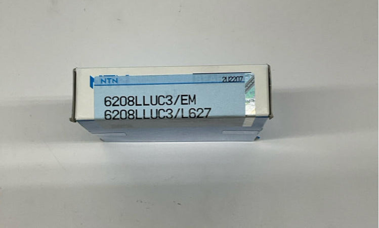 NTN 6208LLUC3/EM Radial Deep Groove Bearing 40X80X18mm