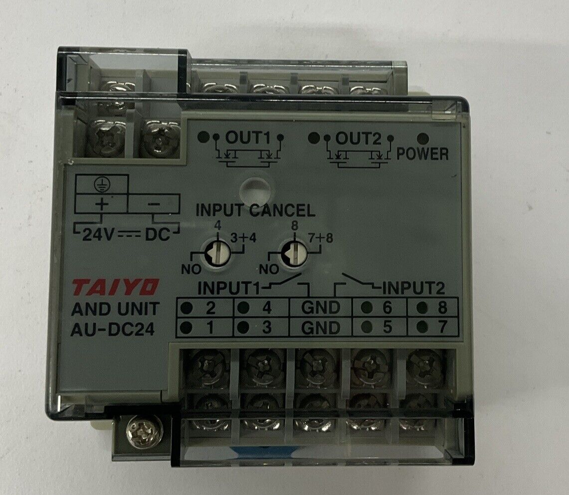 Taiyo and Unit AU-DC24 Relay Module AFK11000T40 (BL103) - 0