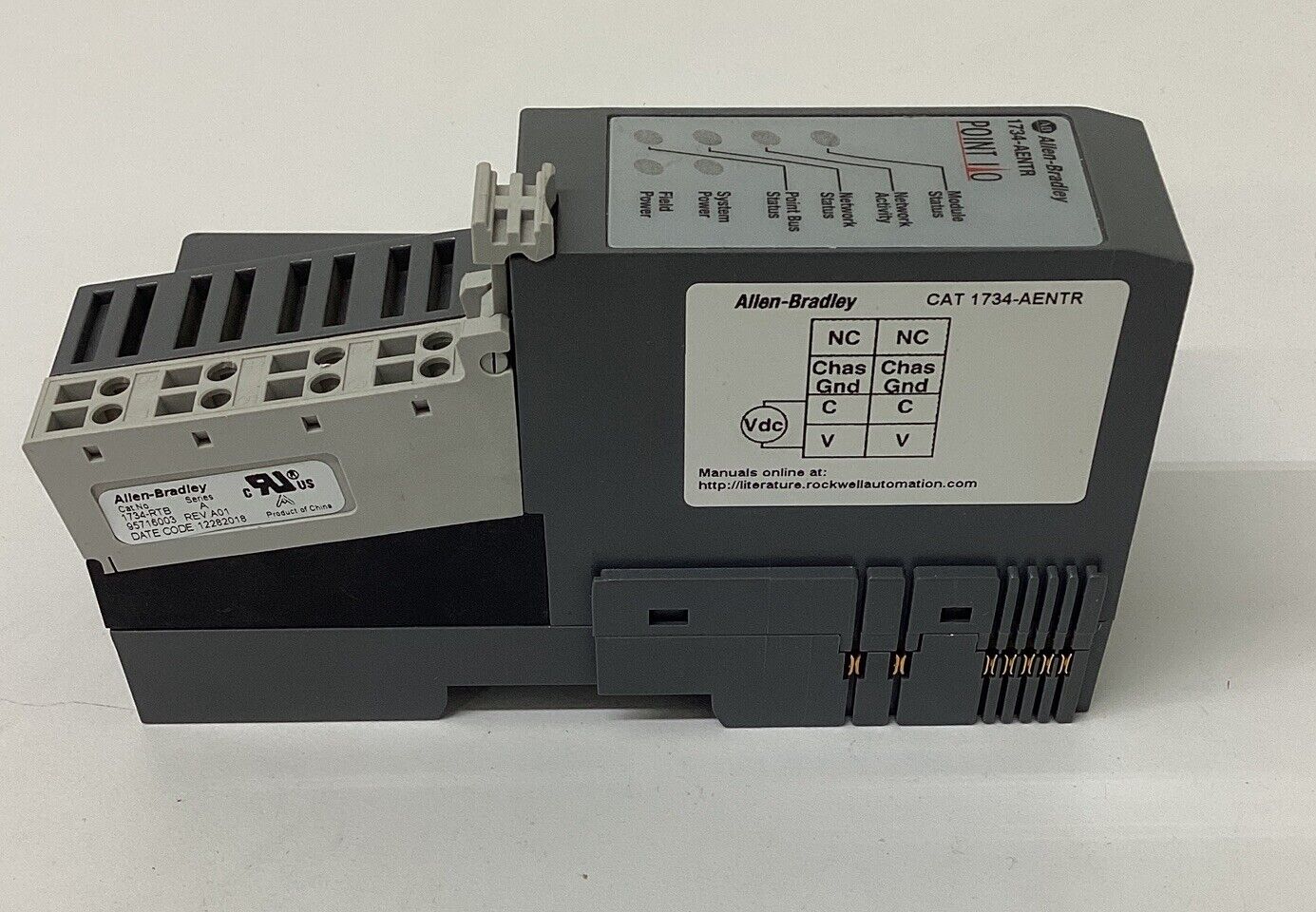 Allen Bradley 1734-AENTR Ser. C Ethernet Interface Module (YE221) - 0