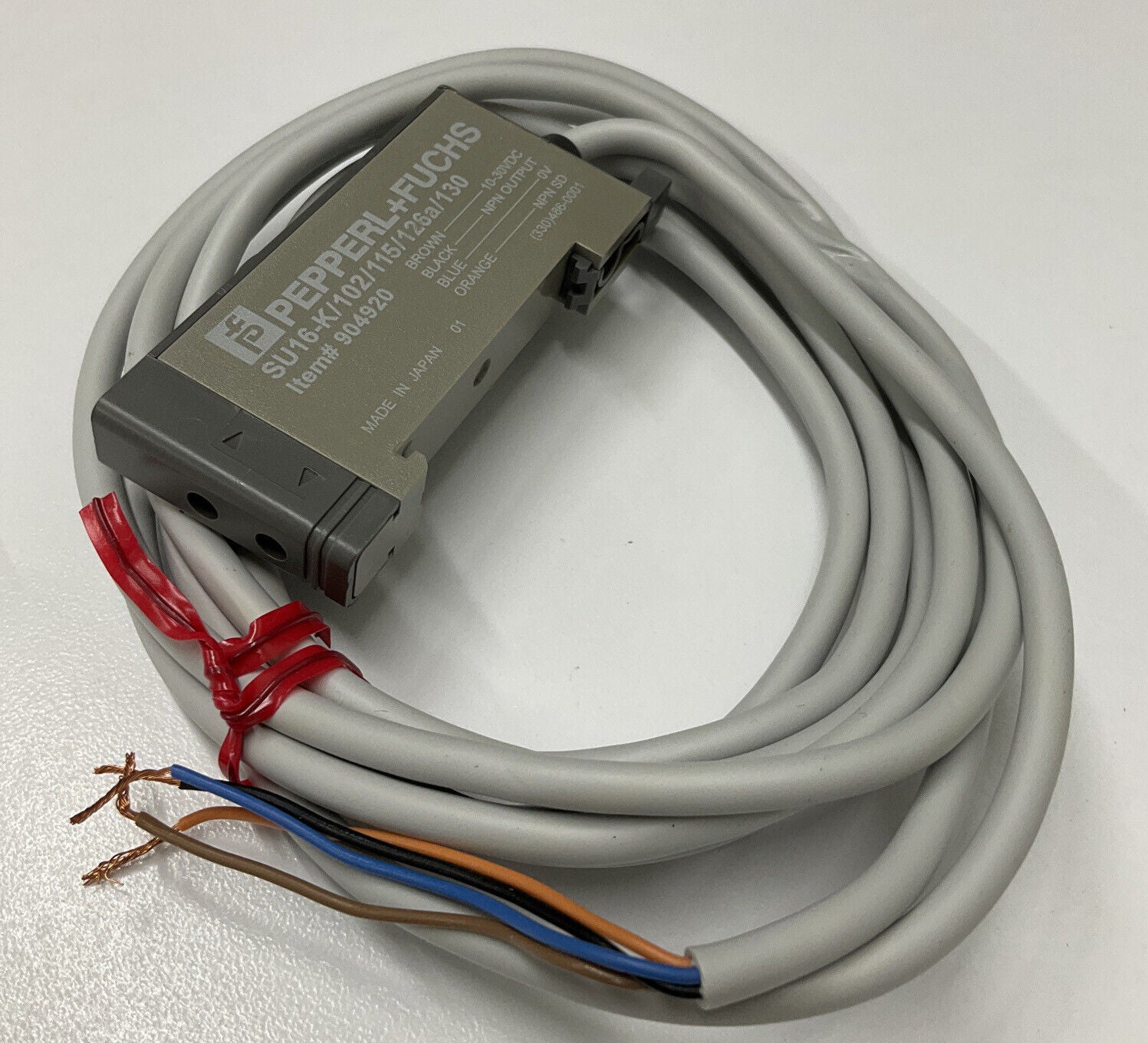 Pepperl Fuchs SU16-K/102/115/126a/130 Fiber Optic Photoelectric Sensor (CL253)