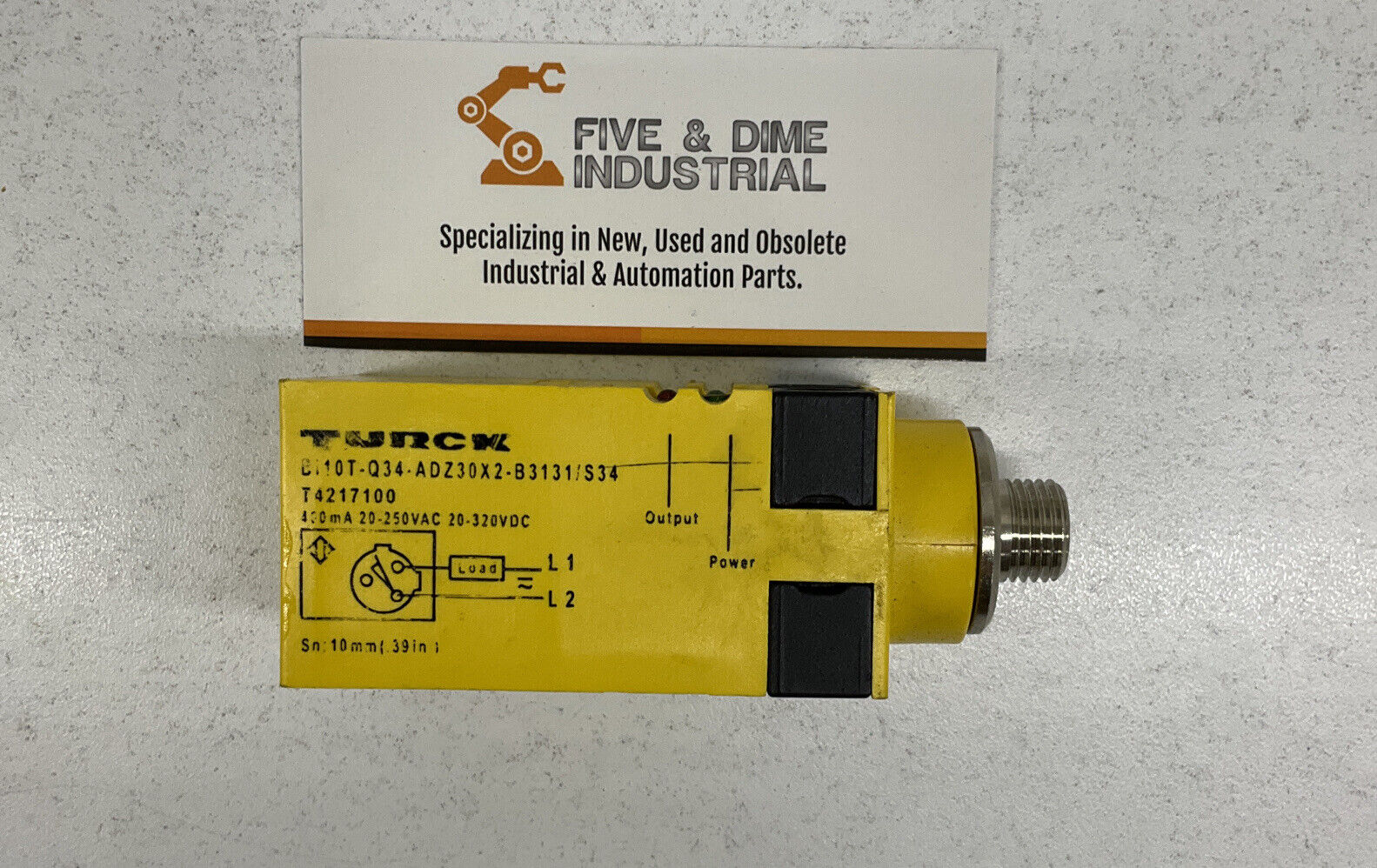 Turck BI10T-Q34-ADZ30X2-B3131/S34 PROXIMITY SWITCH (BL183)