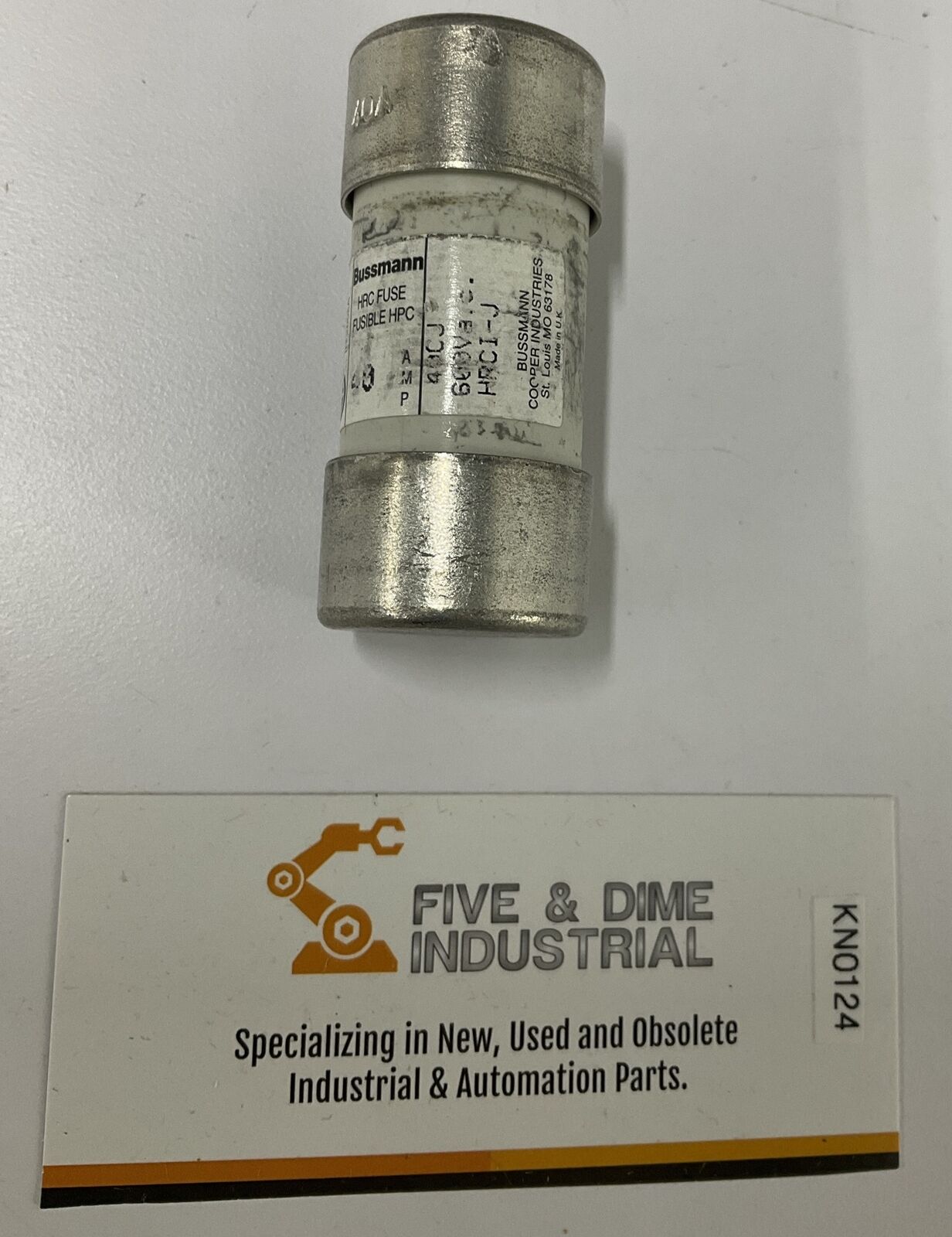 Bussman Hrc-40  40cj Fusible Hpc 600V 40A Fuse (CL282)