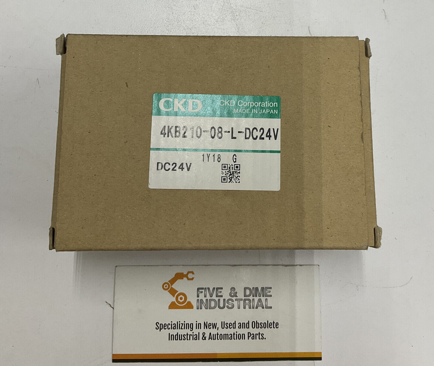 CKD 4KB210-08-L-DC24V Solenoid Valve (CL261)