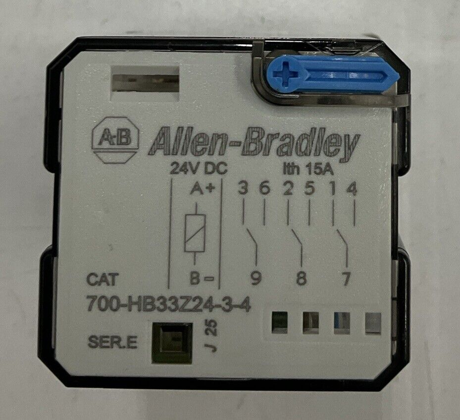 Allen Bradley 700-HB33Z24-3-4 24VDC 11 Pin Relay (CL246) - 0