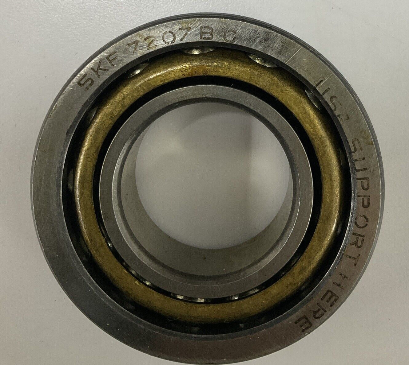 SKF 7207BG Single Row Angular Contact Ball Bearing (BL115)