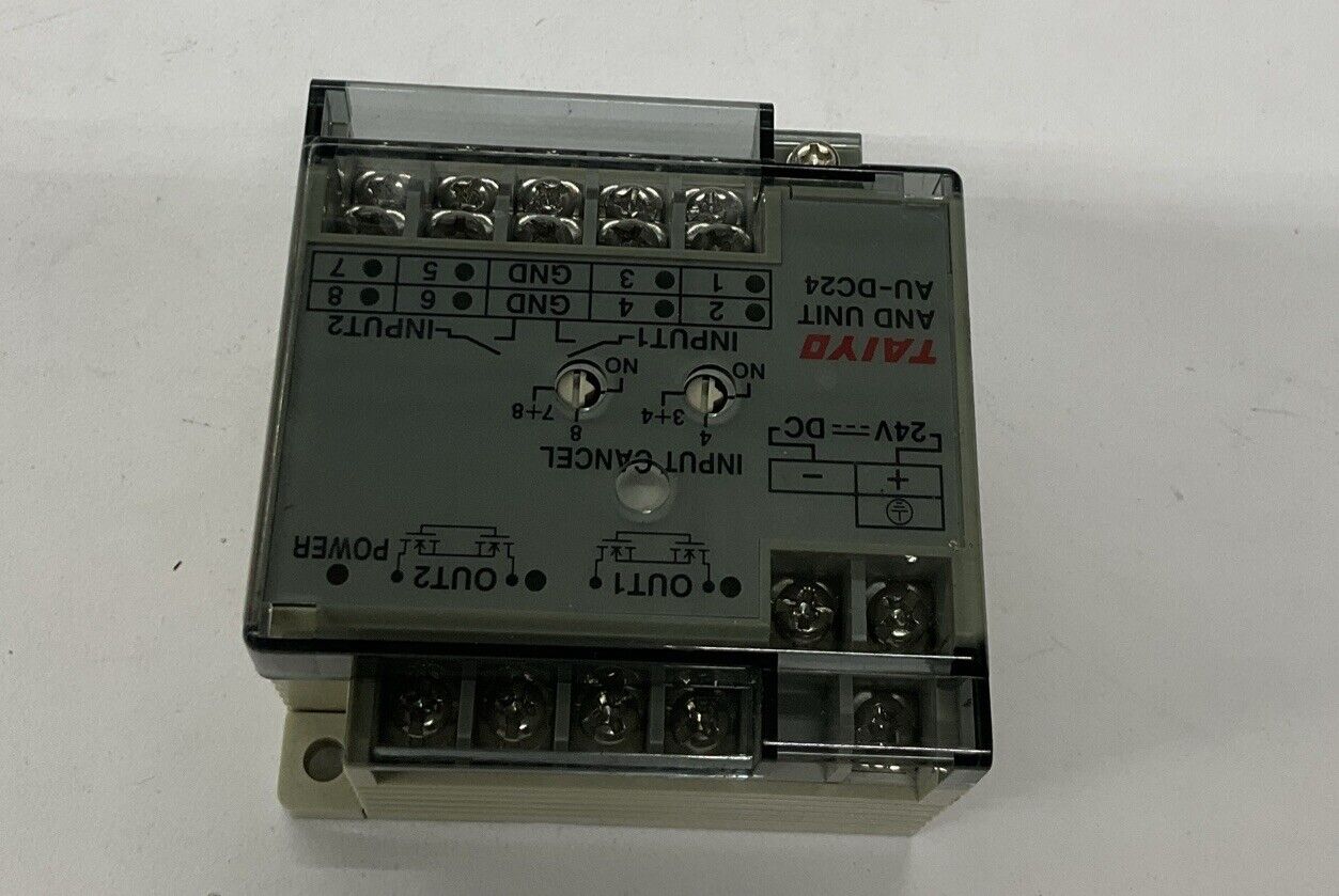 Taiyo and Unit AU-DC24 Relay Module AFK11000T40 (BL103)