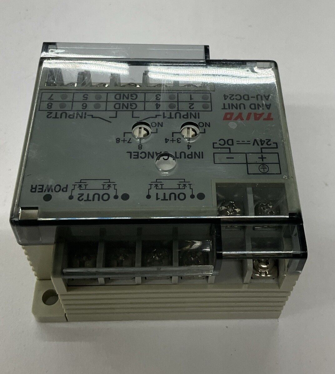 Taiyo and Unit AU-DC24 Relay Module AFK11000T40 (BL103)