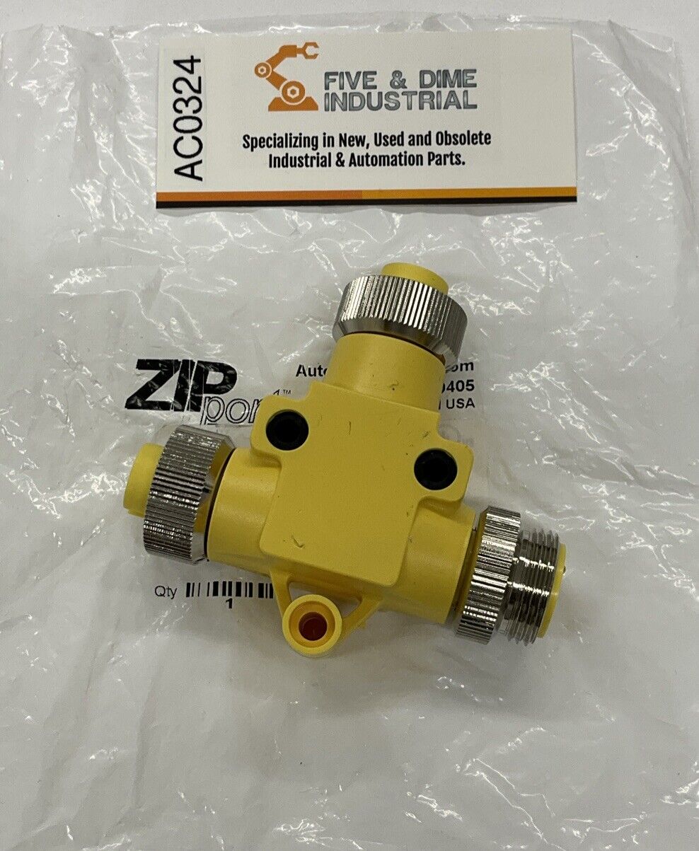 Automation Direct ZP-S1-5MFF-T Coupler 5-Pole 7/8" Male/Female/Female (BK156)