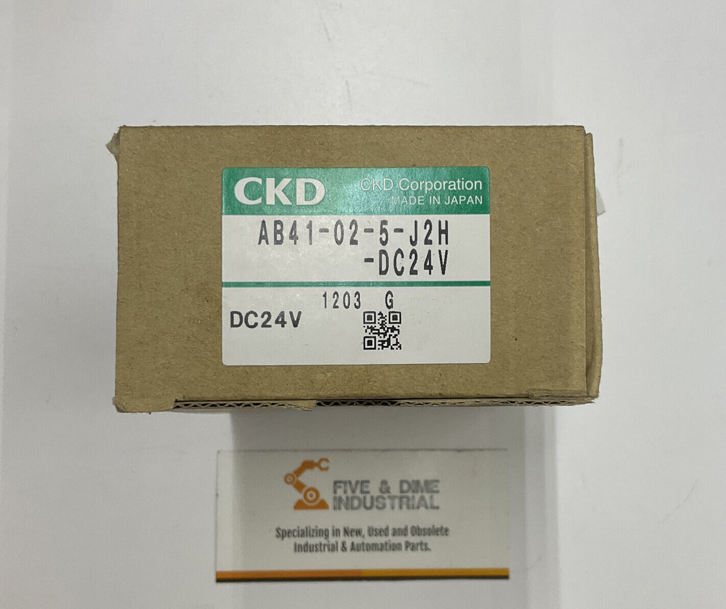 CKD AB41-02-5-J2H-DC24V Solenoid Valve (CL261)