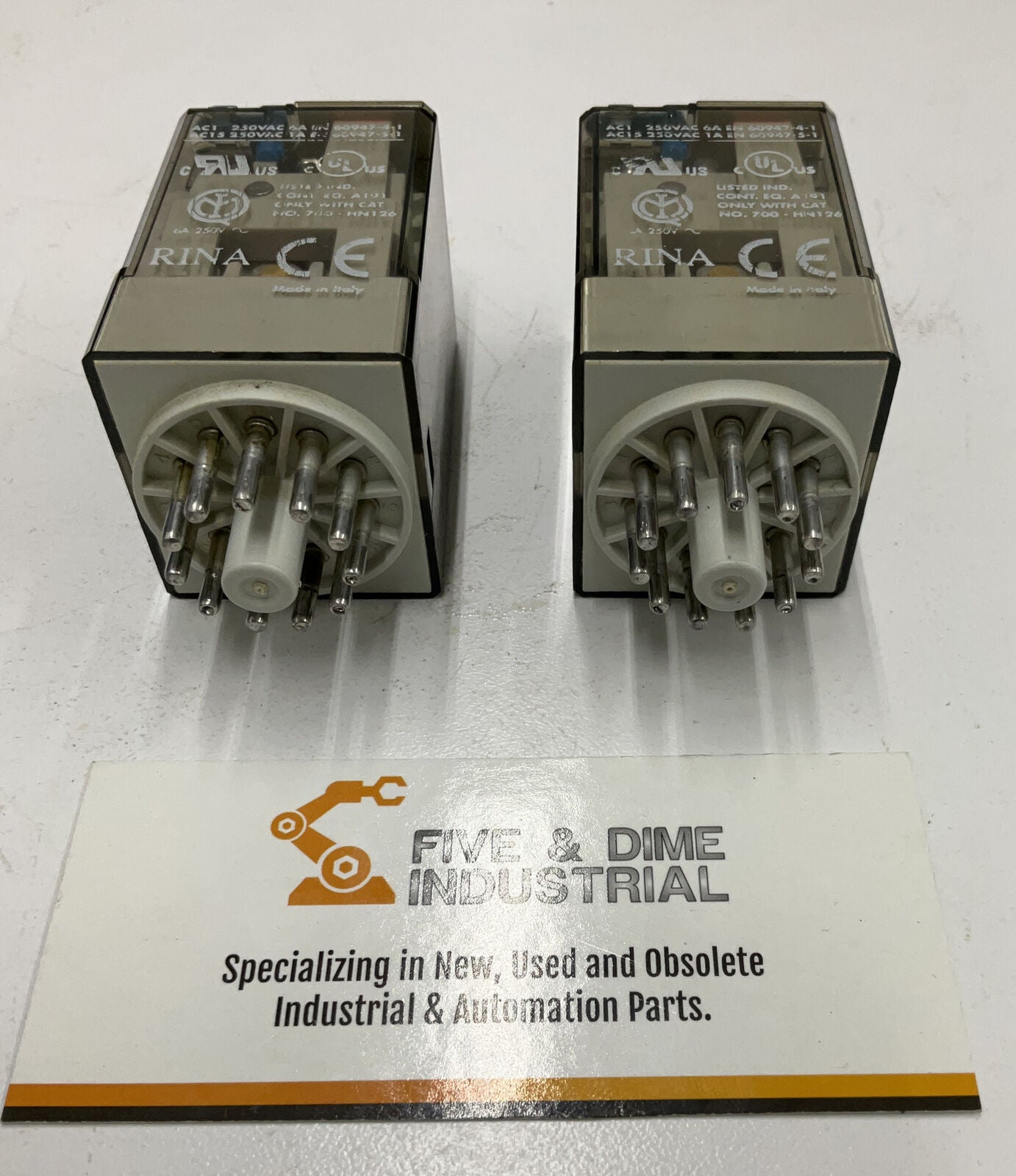 Allen Bradley 700-HAX3Z24-3-4 Lot of 2 Relay 24VDC Coil (RE106) - 0