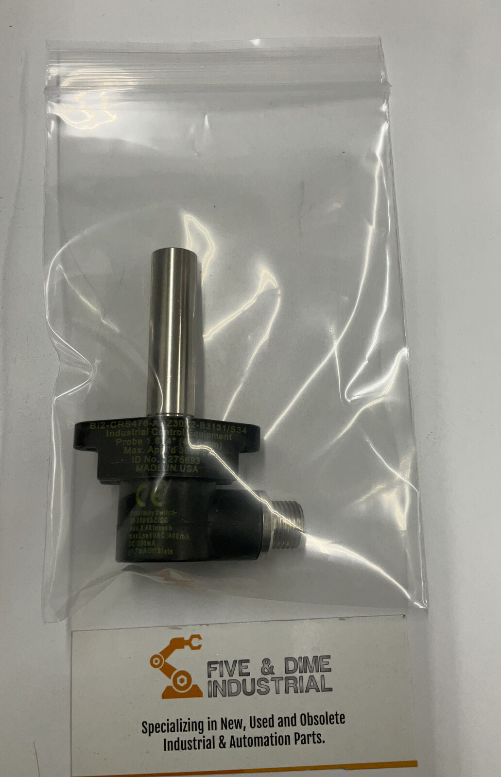 Turck BI2-CRS476-ADZ30X2-B3131/S34 - 4276693 Sensor 47.6mm Probe (CL138)