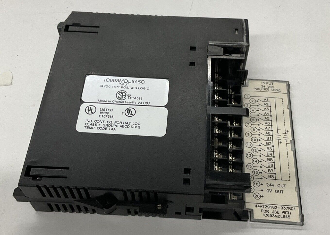 Fanuc IC693MDL645C 16PT Input Module 24VDC (BL277)