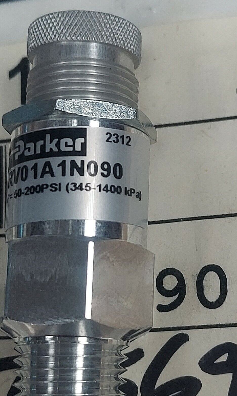 PARKER RV01A1N090 New Pneumatic Relief Valve (GR130)