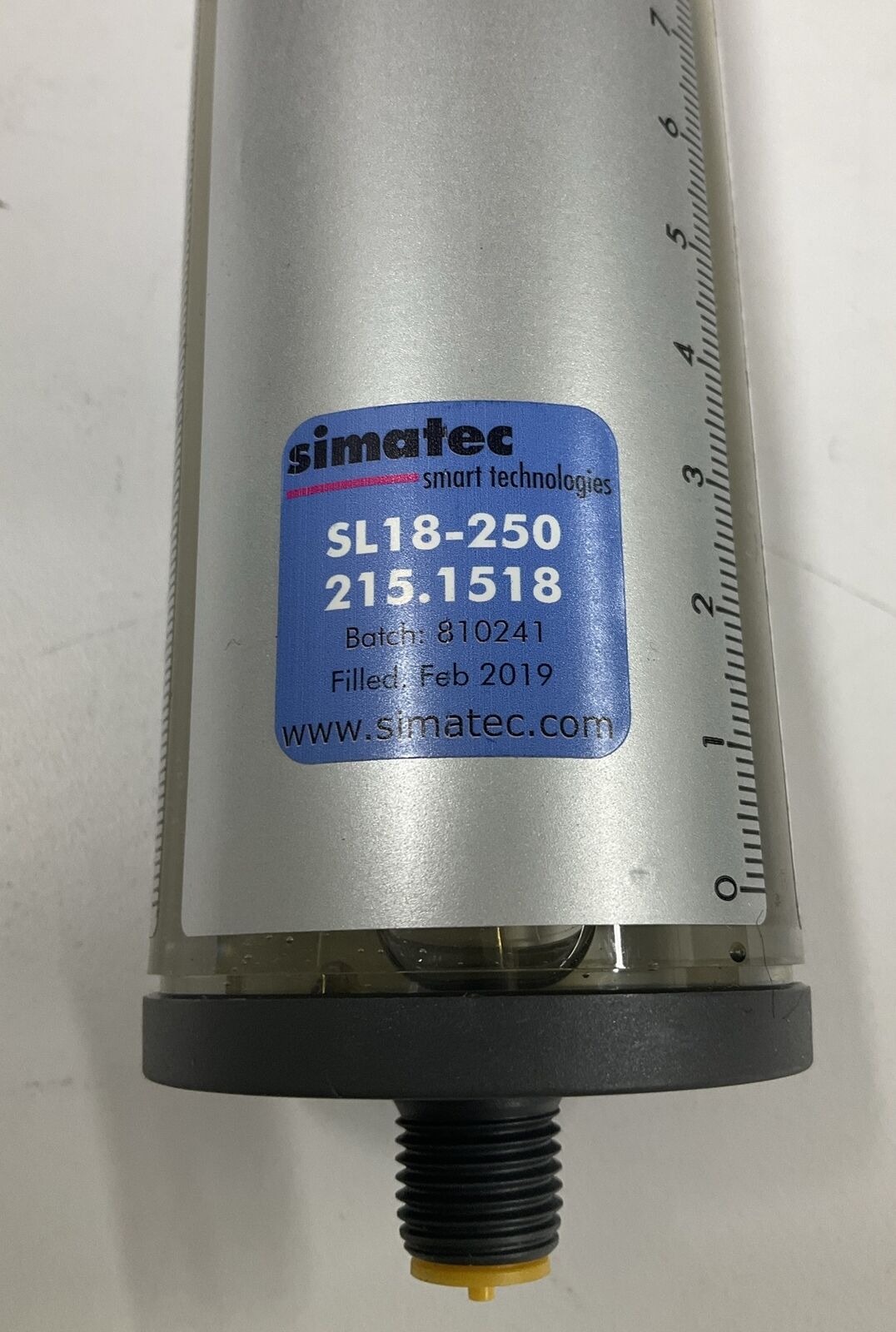 Simatec SL18-250 Simalube 250 ML Single Point Automatic Lubricator NOS (BK170)