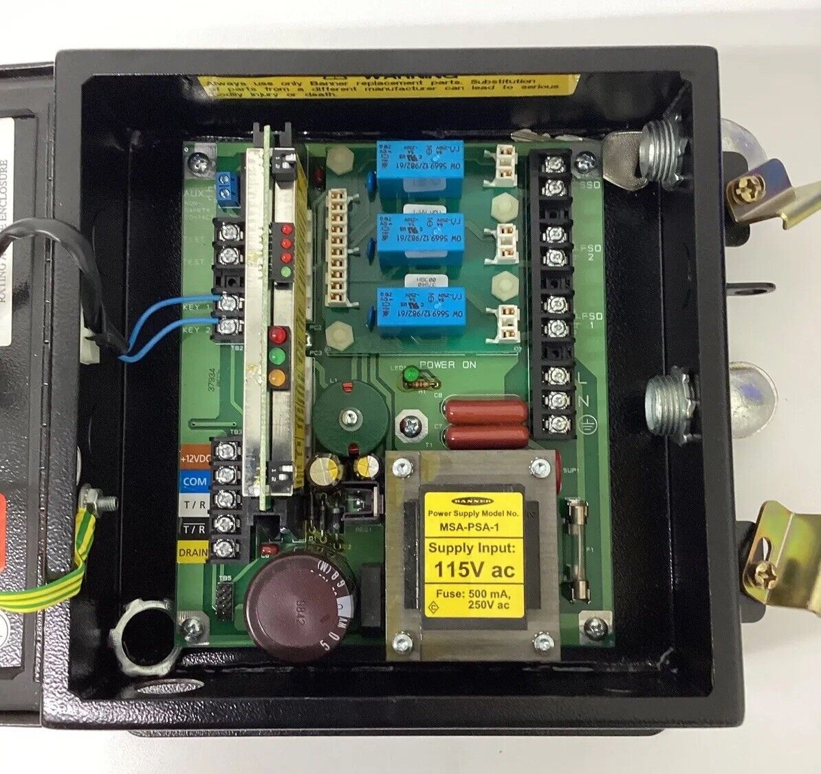 Banner MSCA-1 Mini-Screen Control Box (OV113)