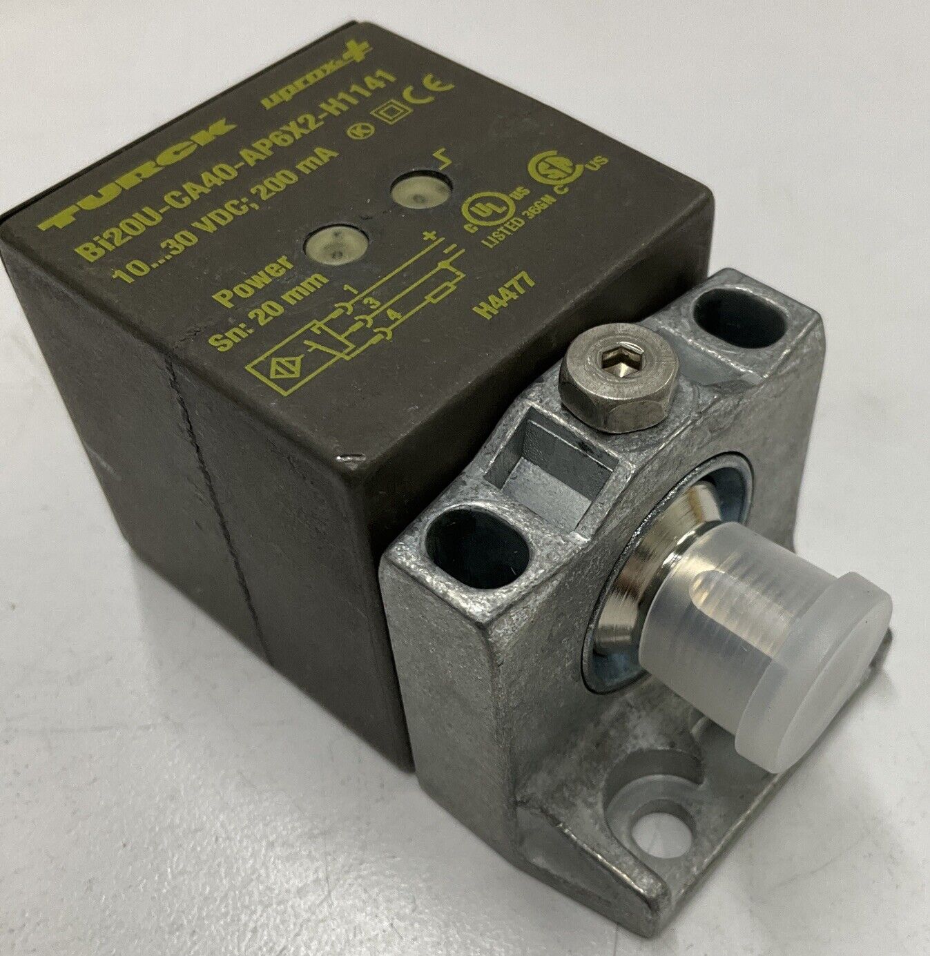 Turck Bi2OU-CA40-AP6X2-H1141 W/BS 2.1 M1627290 Sensor SN 20MM (BL112)