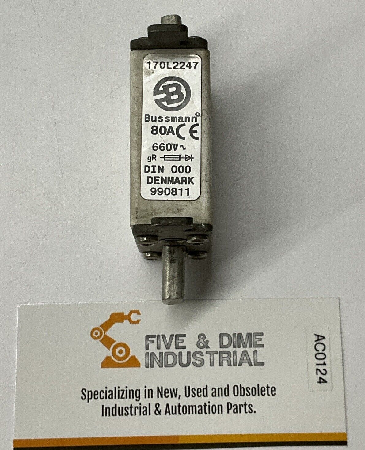 Bussmann 170L2247 80A 660V High Speed Square Body Fuse (CL196)