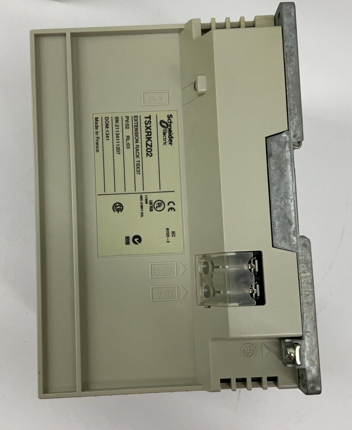 Schneider Electric Modicon TSXRKZ02 TSX MIcro PLC Rack Extension (SH108)