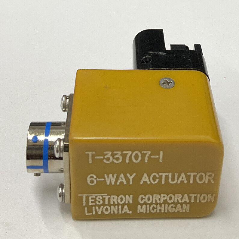 Testron Corp T-33707I 6-Way Actuator Test Connector (BK111)