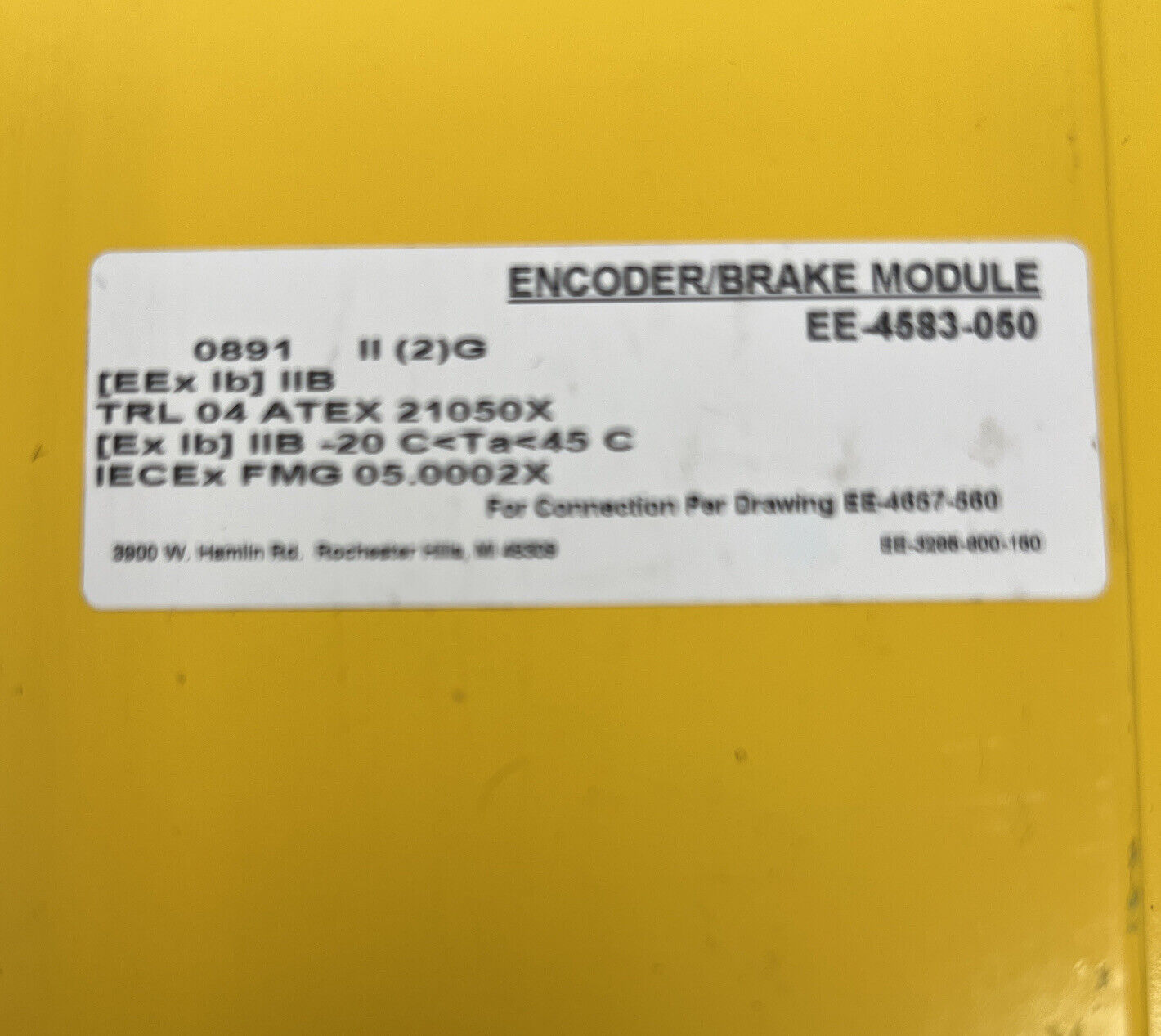 Fanuc 7 Axis Encoder / Brake Module EE-4583-050 Rev F (RE219)