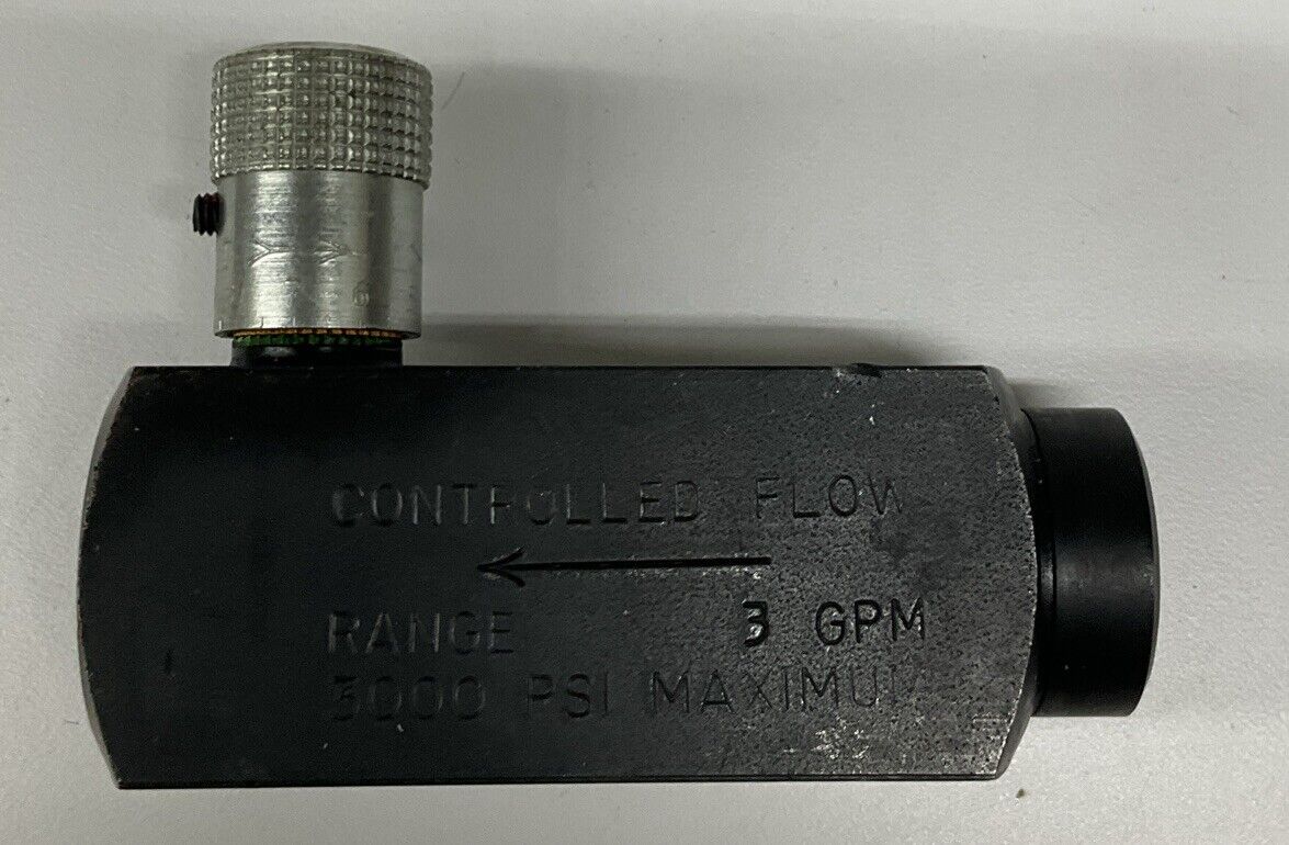 Parker PCCM4005 Colorflow Hydraulic Control Valve 1/4" NPT (CL154)