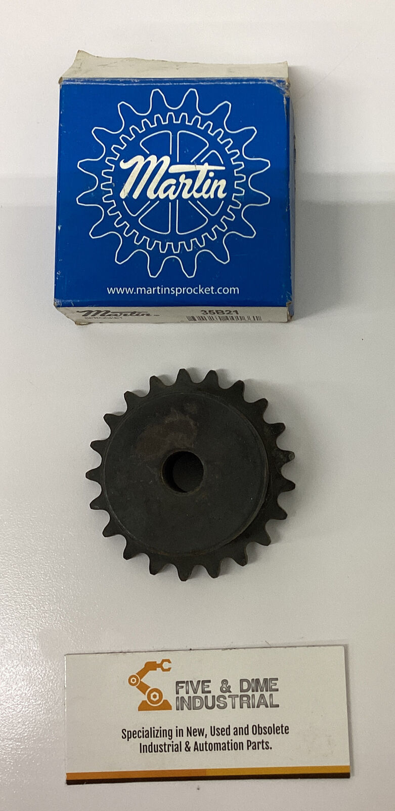 Martin 35B21  New 1/2'' Bore Sprocket  21 teeth  (CL110)