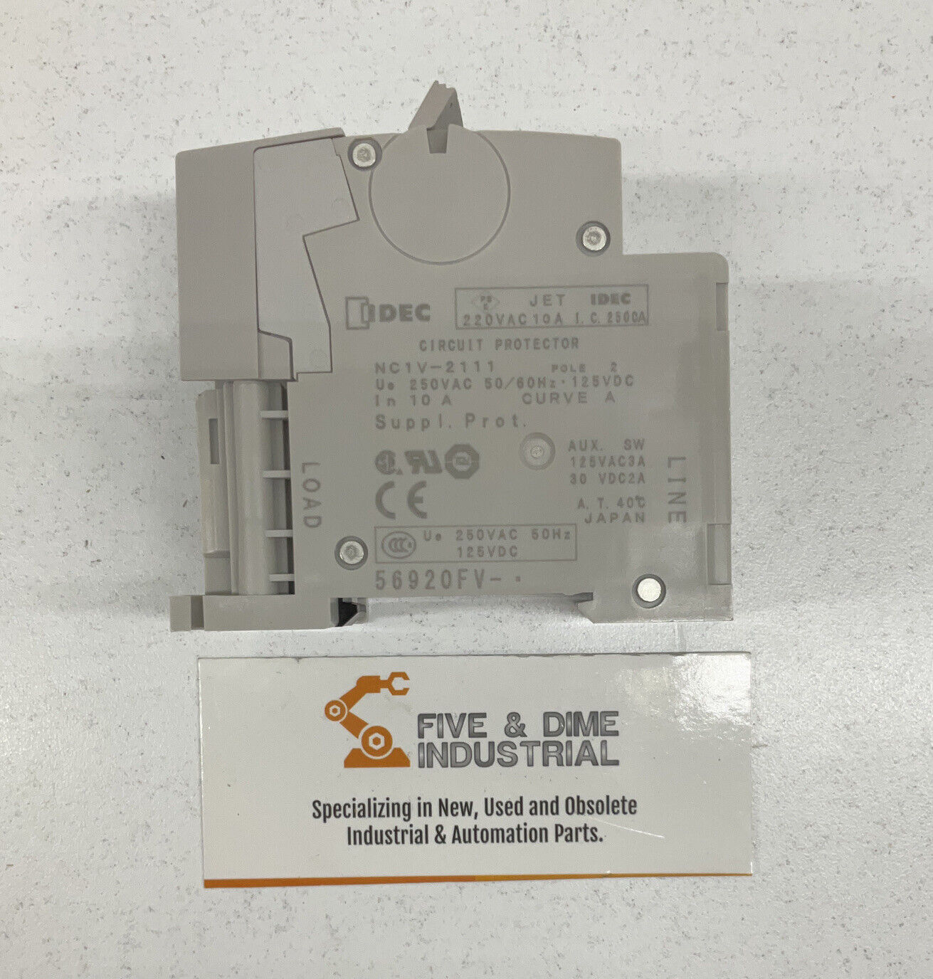 IDEC NC1V-2111-10AA New Circuit Protector / Breaker (YE110)