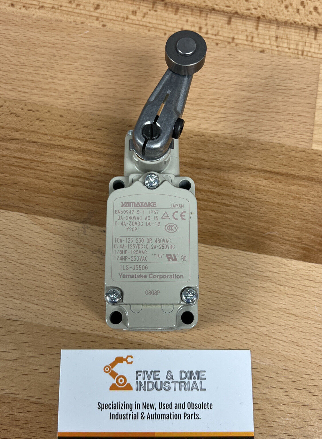 Yamatake 1LS-J550G Limit Switch 10A 125/250/480 VAC (BK108)