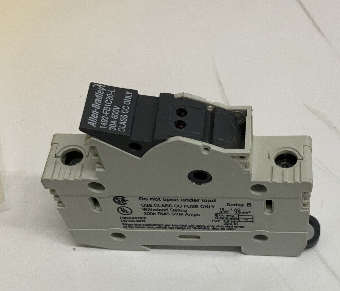 Allen Bradley 1492-FB1C30-L Fuse Holder Class CC 30A 600V (BL159)