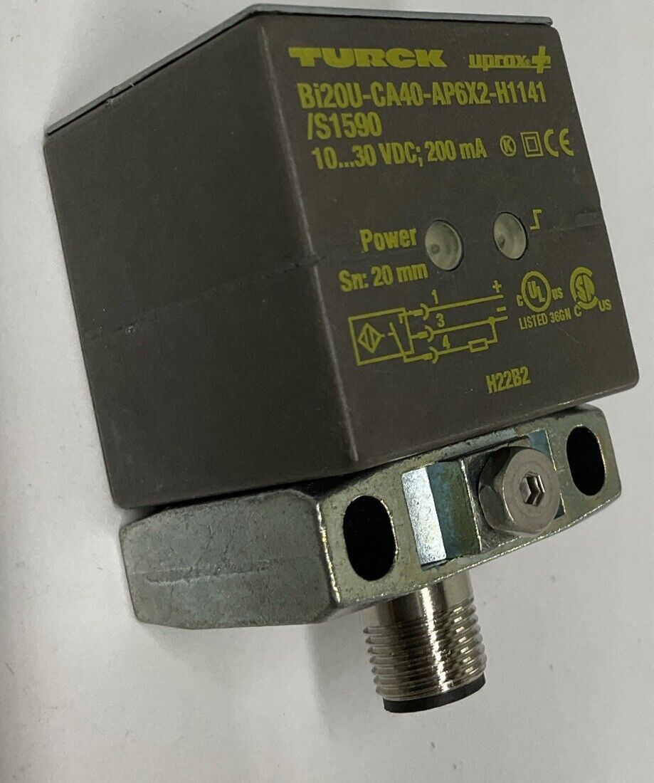 Turck BI20U-CA40-AP6X2-H1141/S1590W/BS2.0 / M1627297 Sensor (RE138)