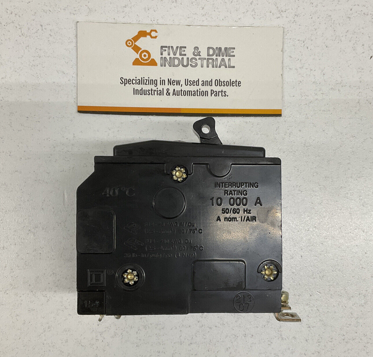 Square D Type QOB AB-5252 Lot of 2 HACR 20A Breaker (RE238)