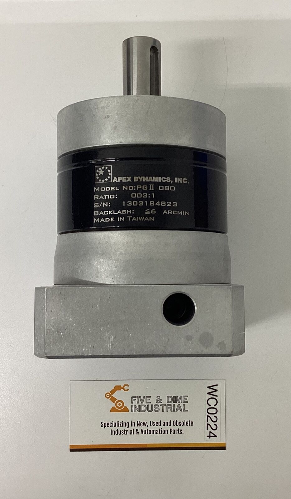 Apex PGII-080 003:1 Ratio Gear Reducer (BL283)