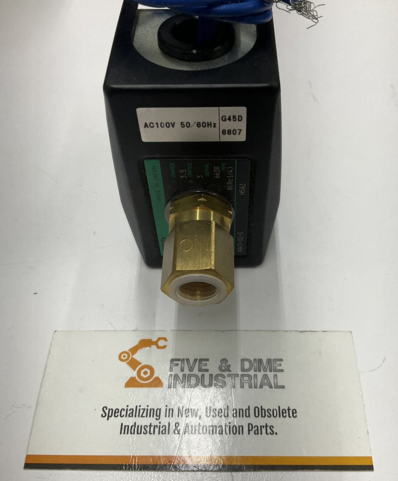 CKD AG43-02-5-H5AZ Solenoid Valve AC100V 50/60Hz (CL230)