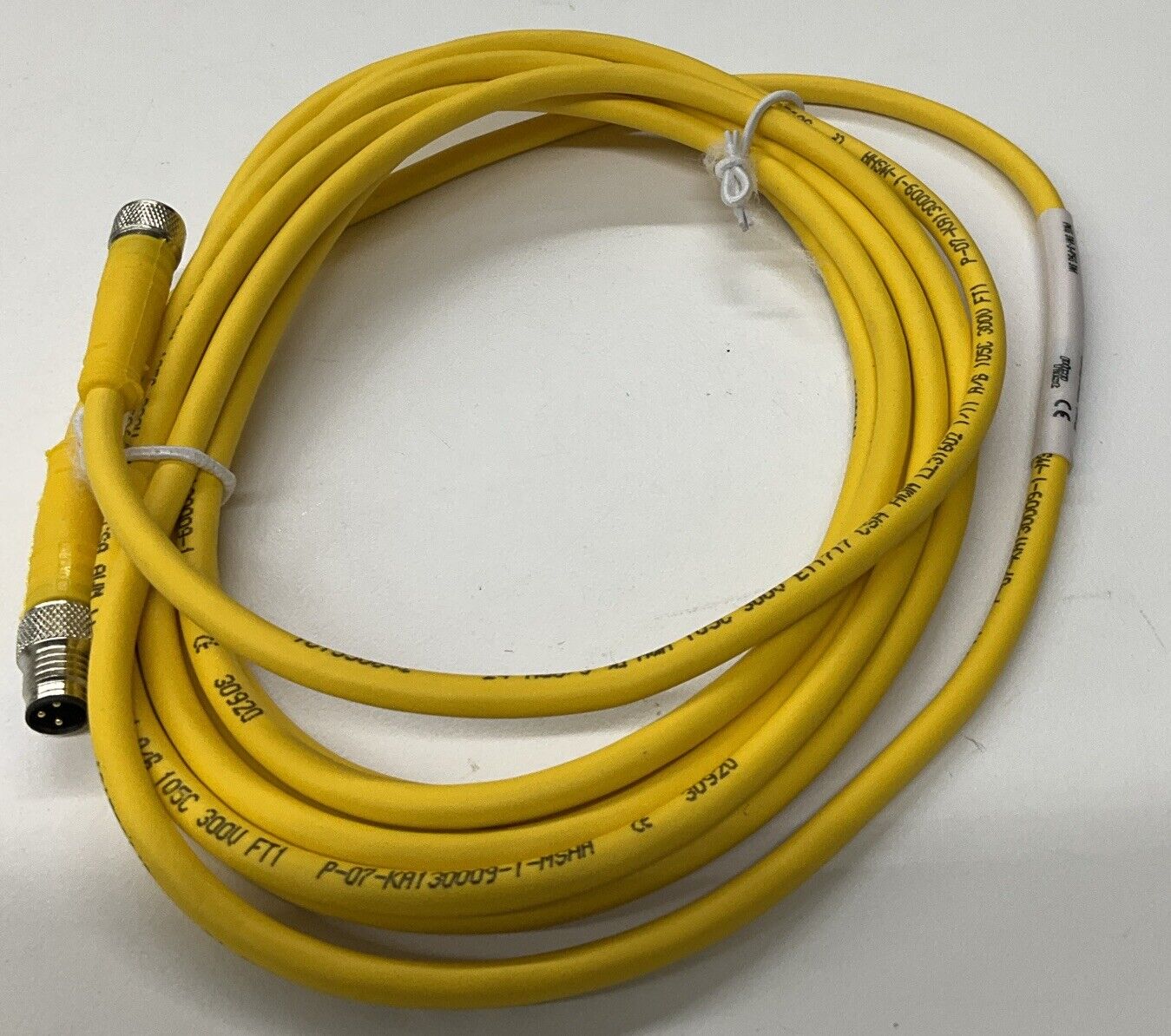 Turck PKG-3M-3-PSG 3M / U2516-36 3-Pin Cable M/F (CL319)