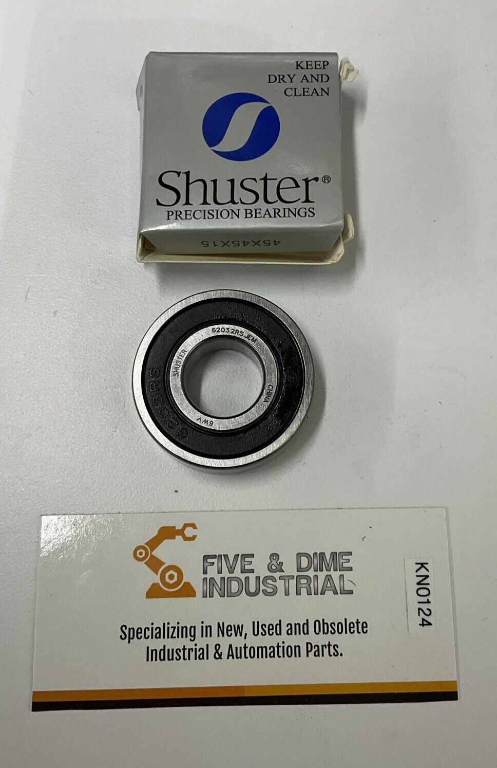 Shuster 6203-2RSJEM Genuine New Precision Bearing (BL146)