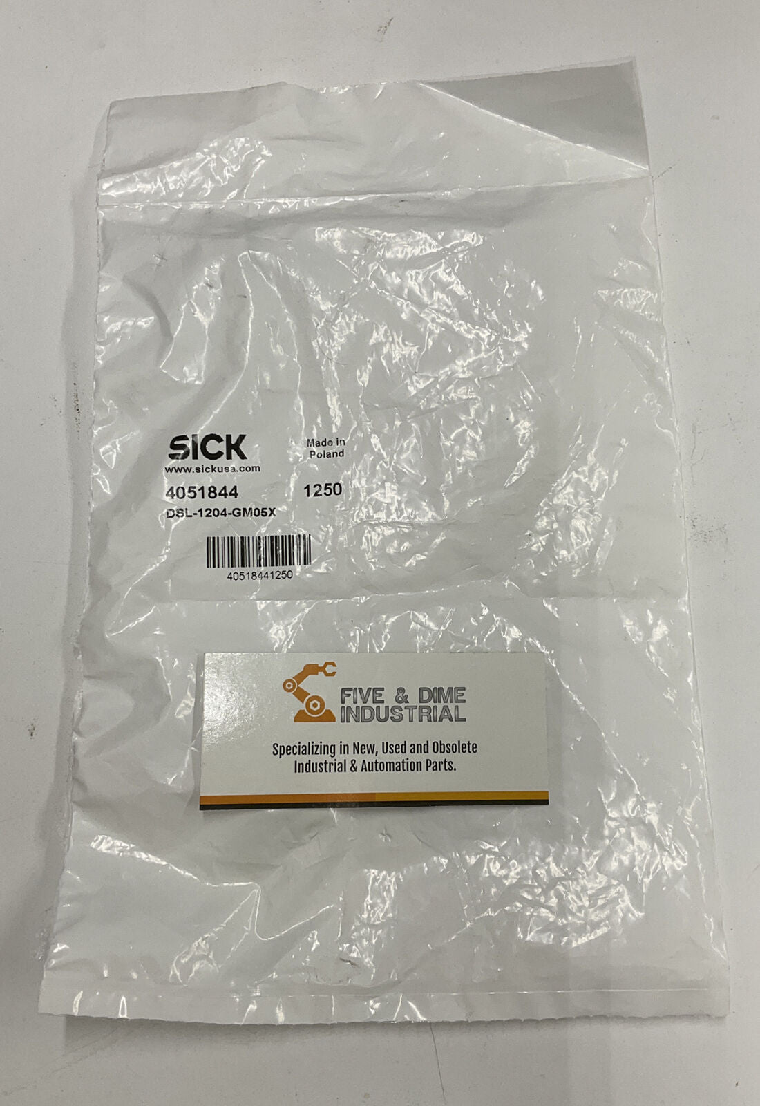 Sick 4051844 Dsl-1204-Gm05x Connector (RE103)