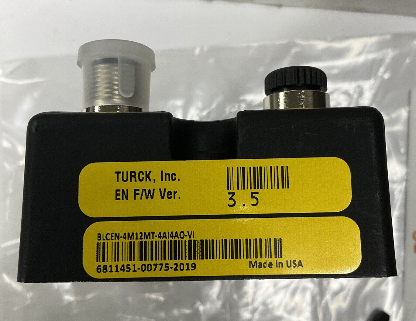 Turck BLCEN-4M12MT-4AI4AO-VI / 6811451 New Multiprotocol FieldBus Station  RE214