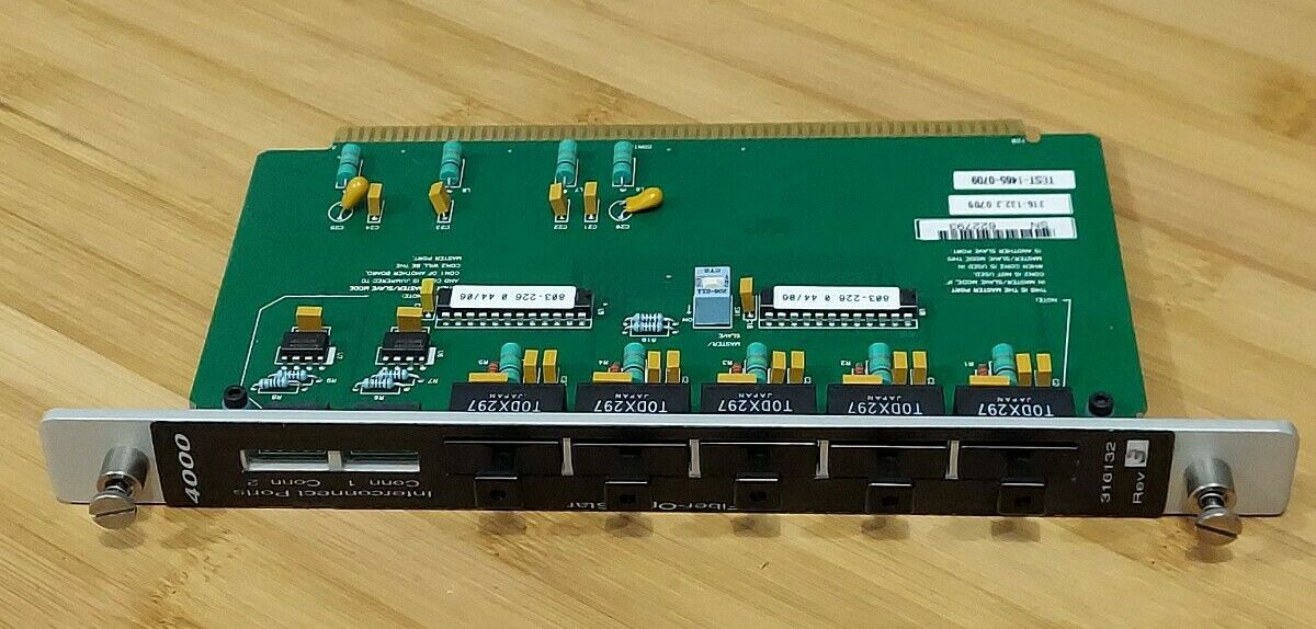 Unico 4000 Fiber-Optic Star 316-132 Rev 3- New  (GR125)