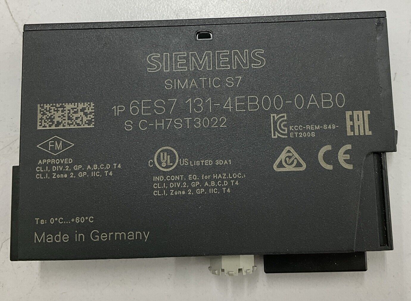 Siemens 6ES7-131-4EB00-0AB0 Digital Input Module (YE242) - 0