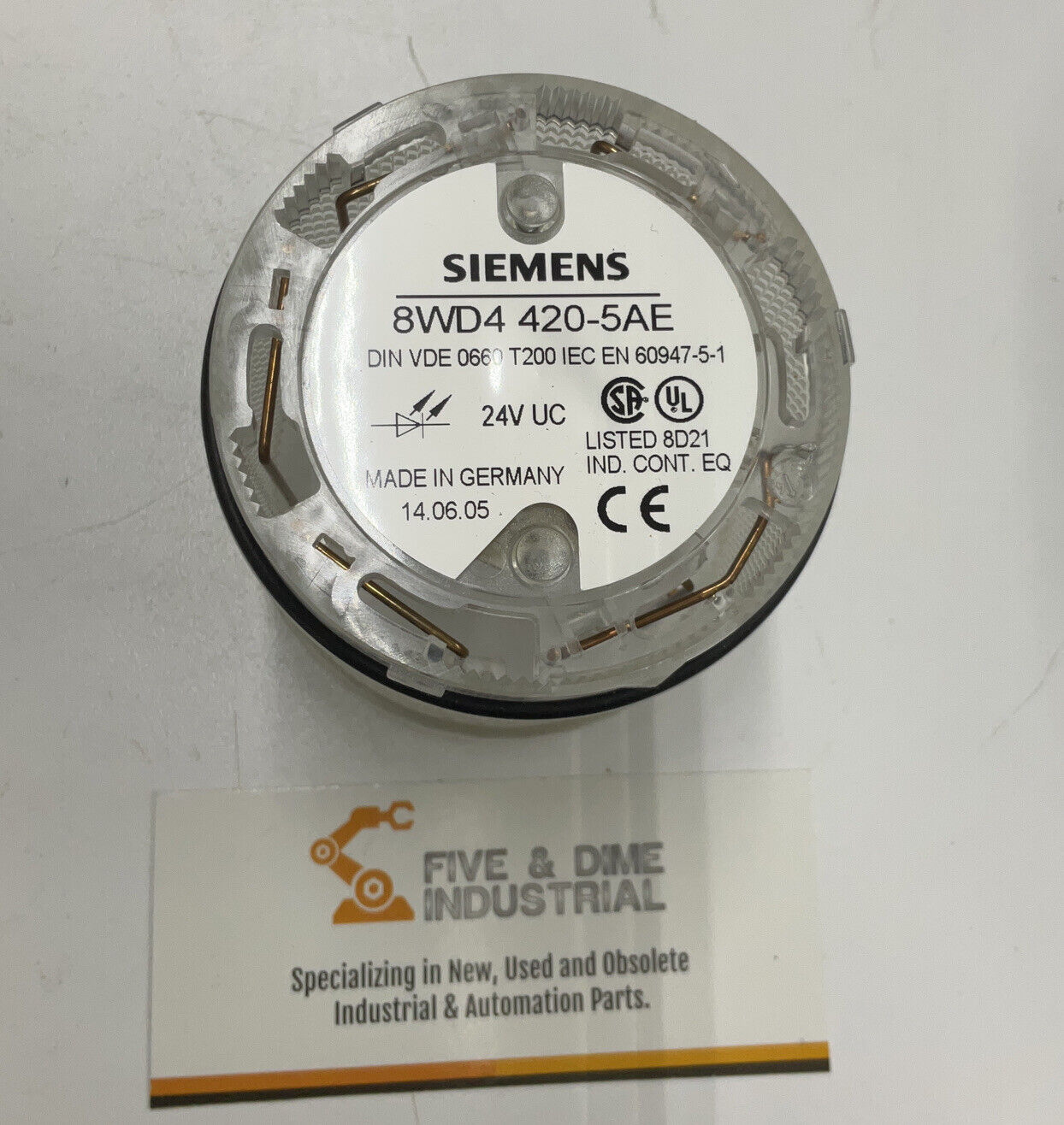 Siemens 8WD4 420-0FA Alarm Horn w/ Stacking Lights 5AB/5AC/5AD/5AE (CL340)